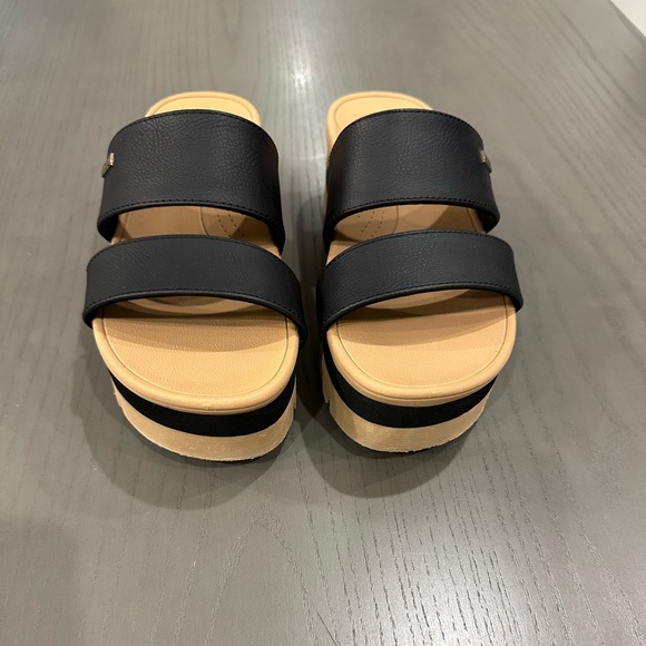 Reef Shoes - Reef Banded Horizon Hi Slide Sandals